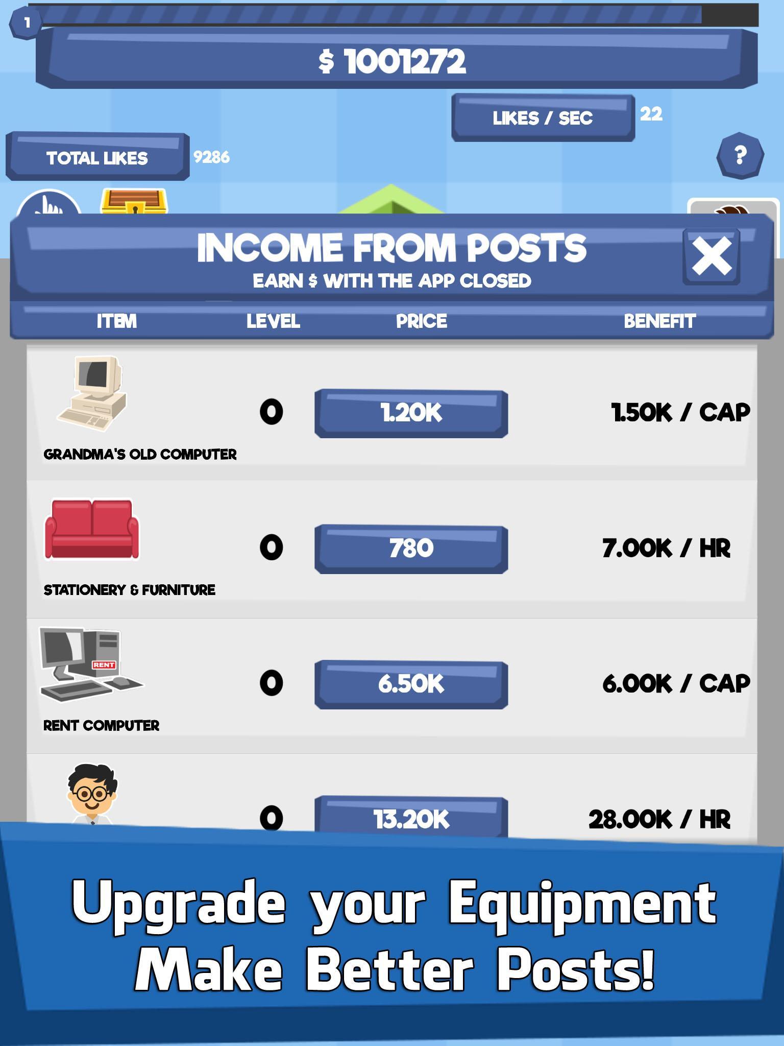 Social Network Tycoon