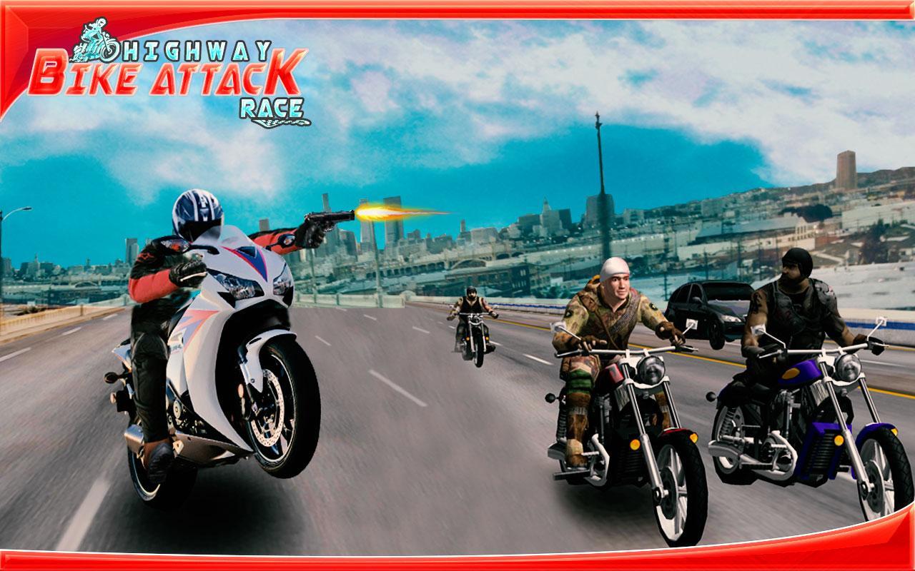 Highway Bike Attack Race