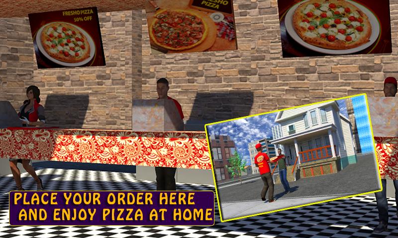 Pizza Delivery Boy 2016