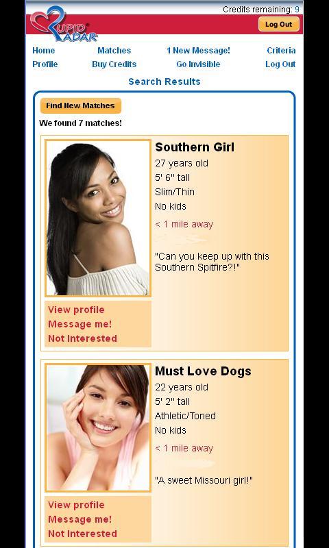 CupidRadar Dating App