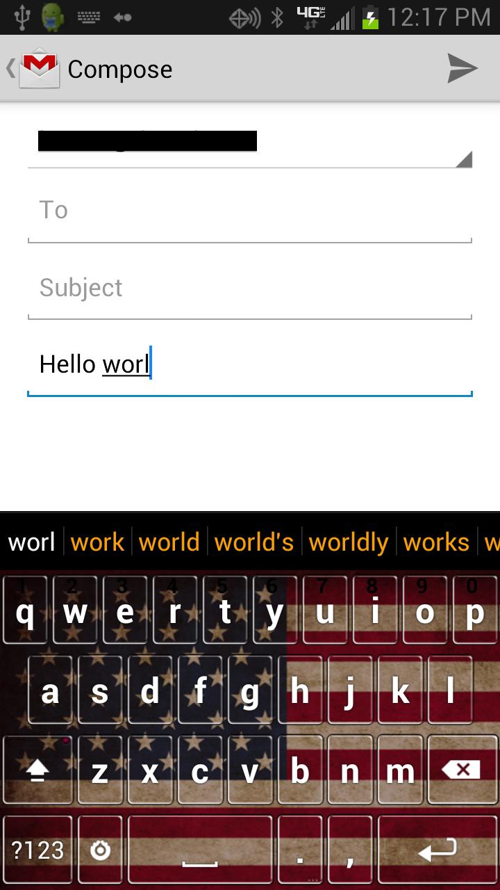 American Keyboard