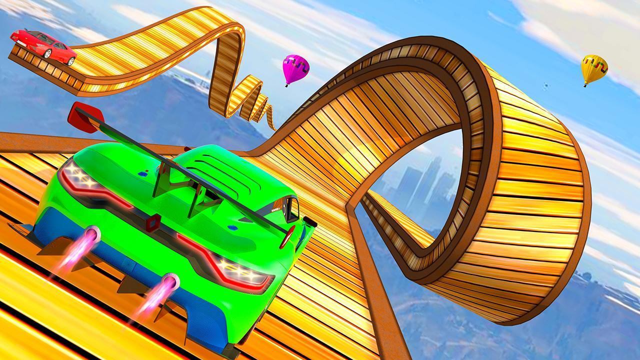 GT Racing Ramp Car Stunts
