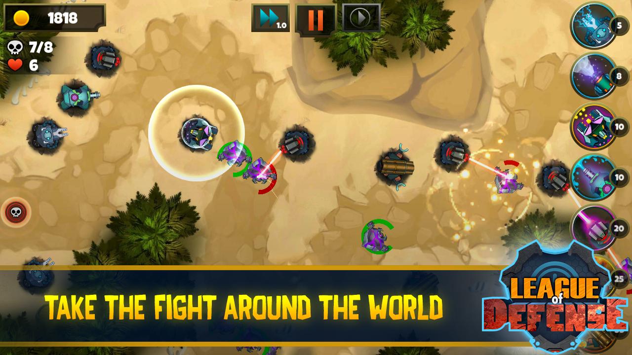 Tower Defense - League Of Defense