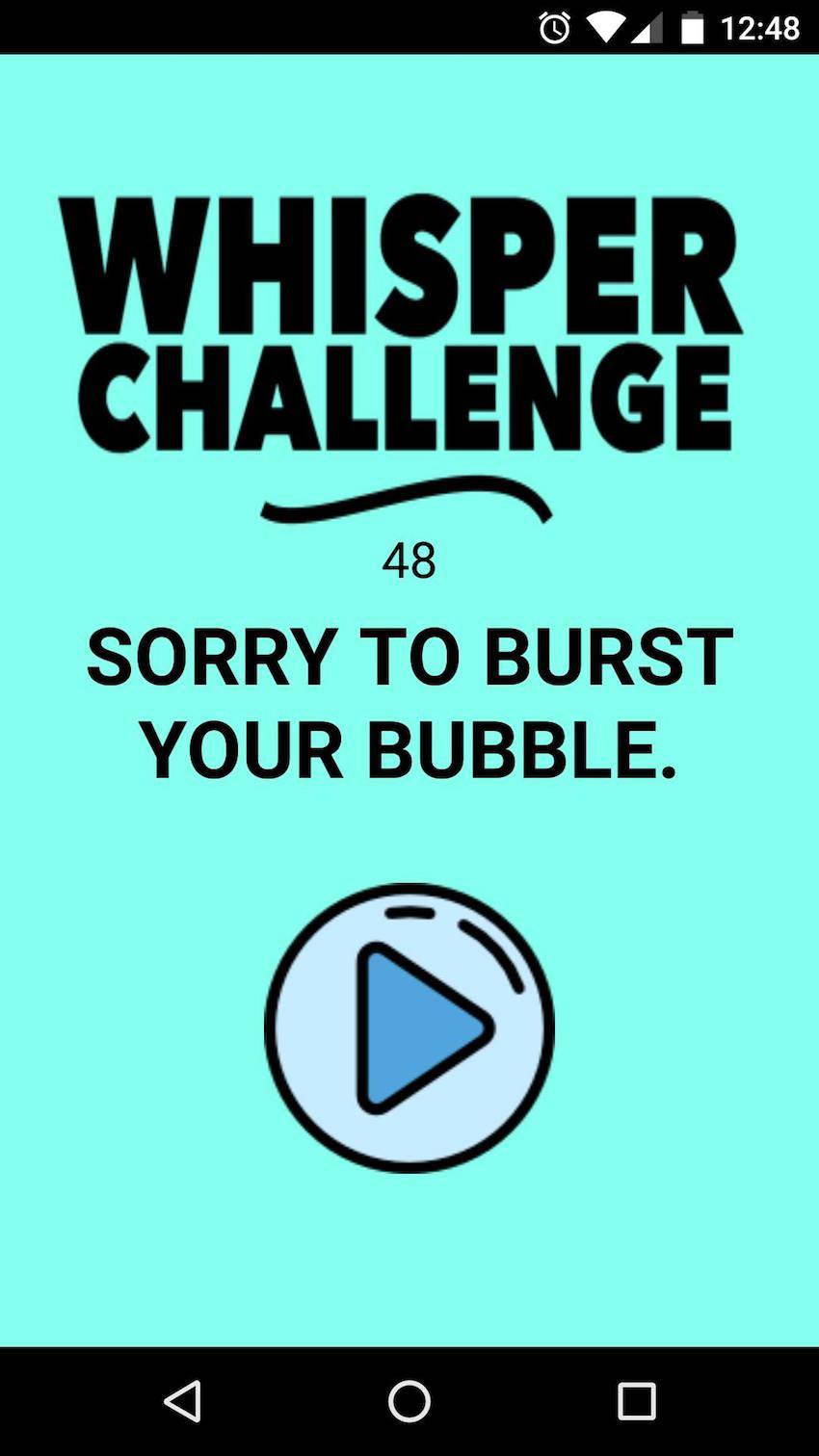 Whisper Challenge