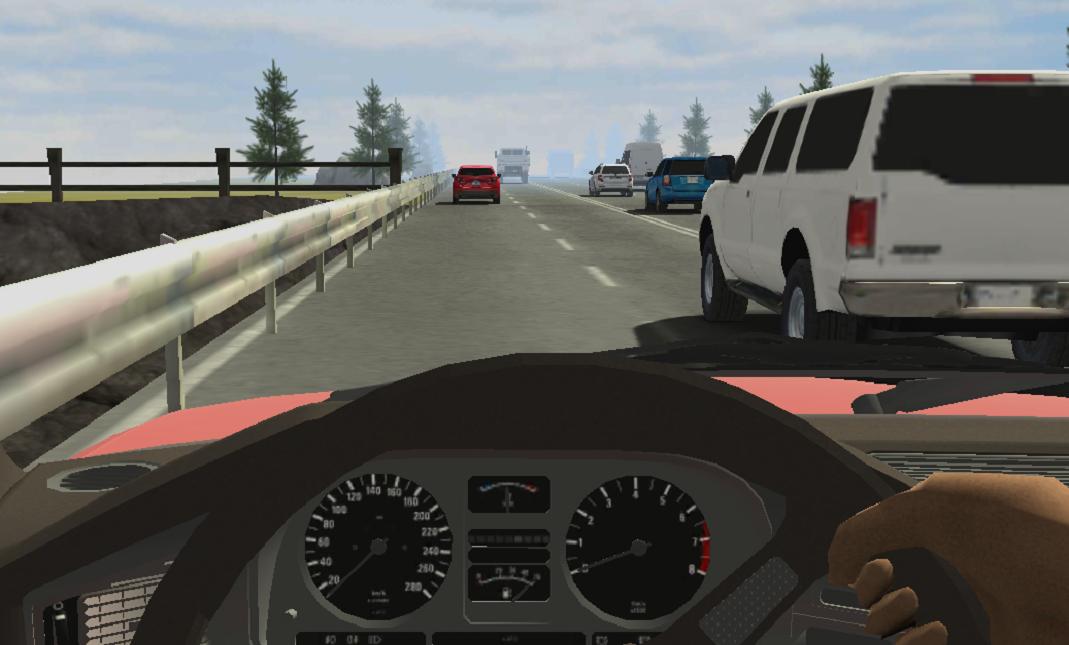 Racing in Car: Overtaking