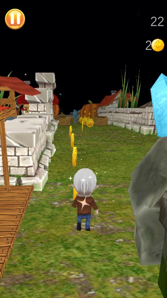 Vampire Kid Run 3D Free
