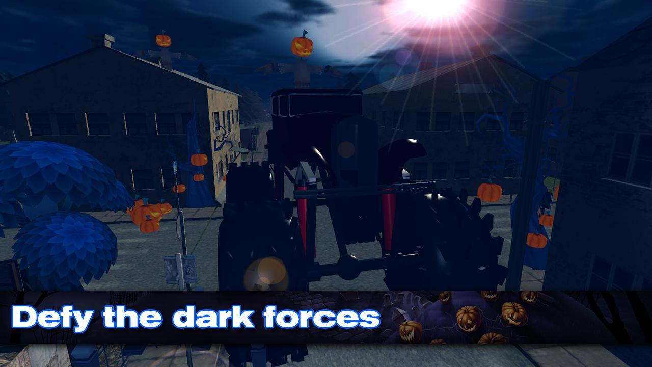 Racing in Halloween