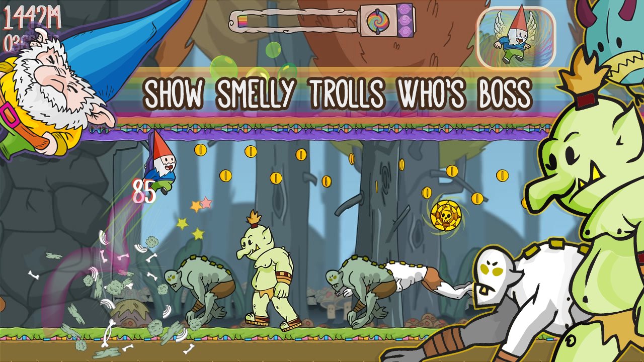 Gnome Dash: Rise Of The Trolls