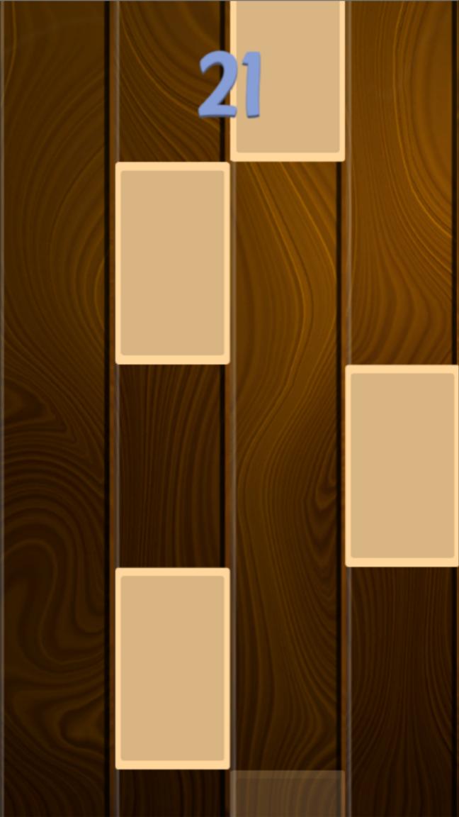 Rihanna - We Found Love - Piano Wooden Tiles