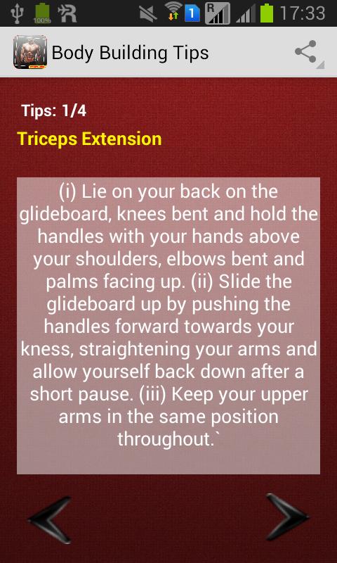 Body Building Tips