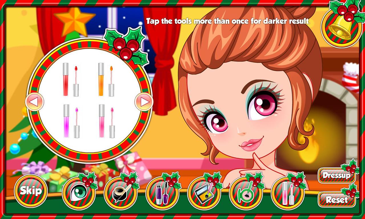 Christmas make up