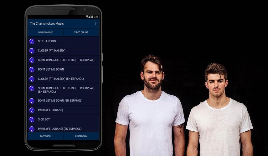 The Chainsmokers Songs and Video