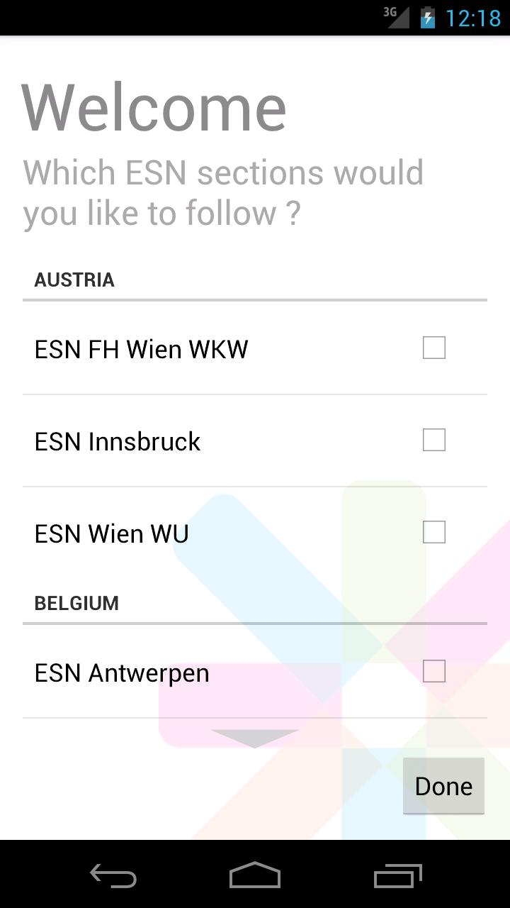 Erasmus ESN Events