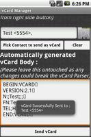 vCard Manager Lite