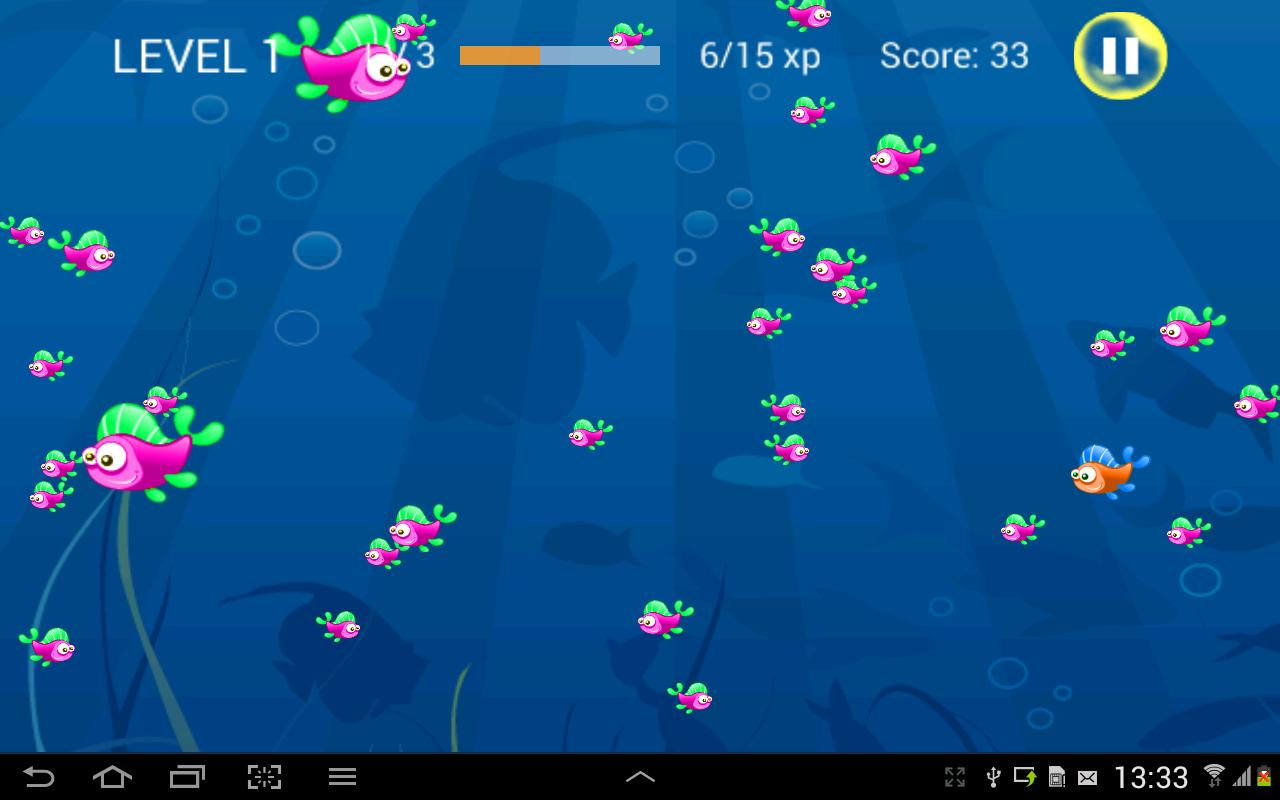 Fish eating