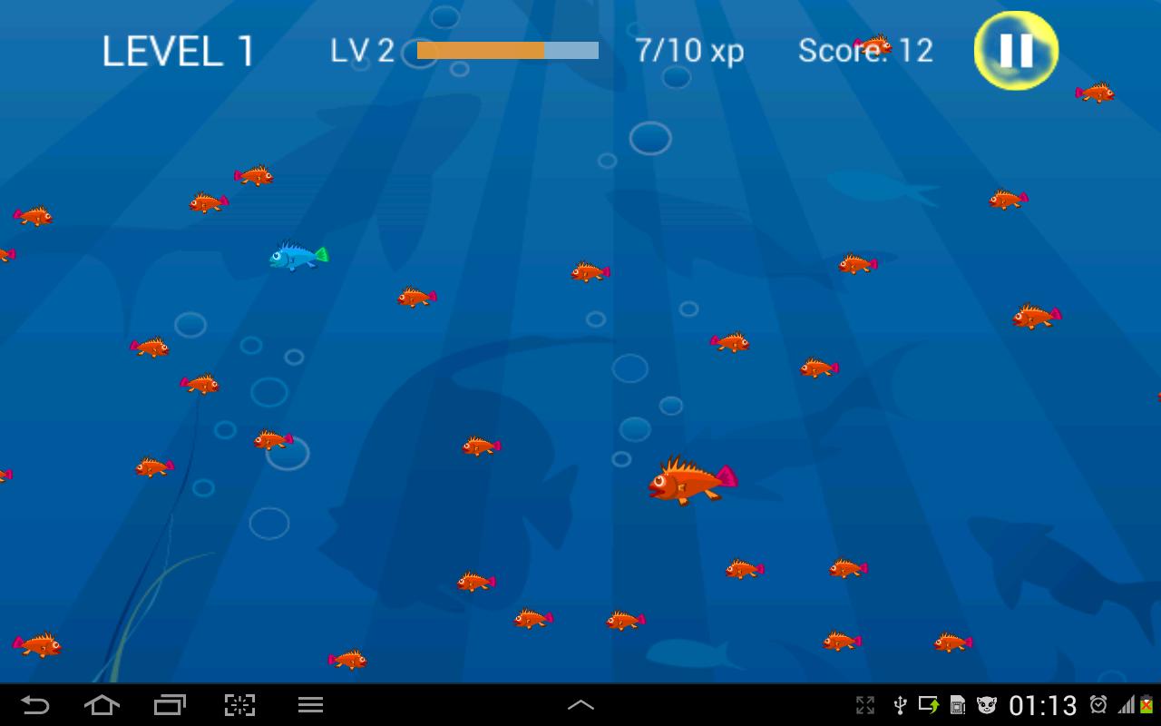 Fish eating
