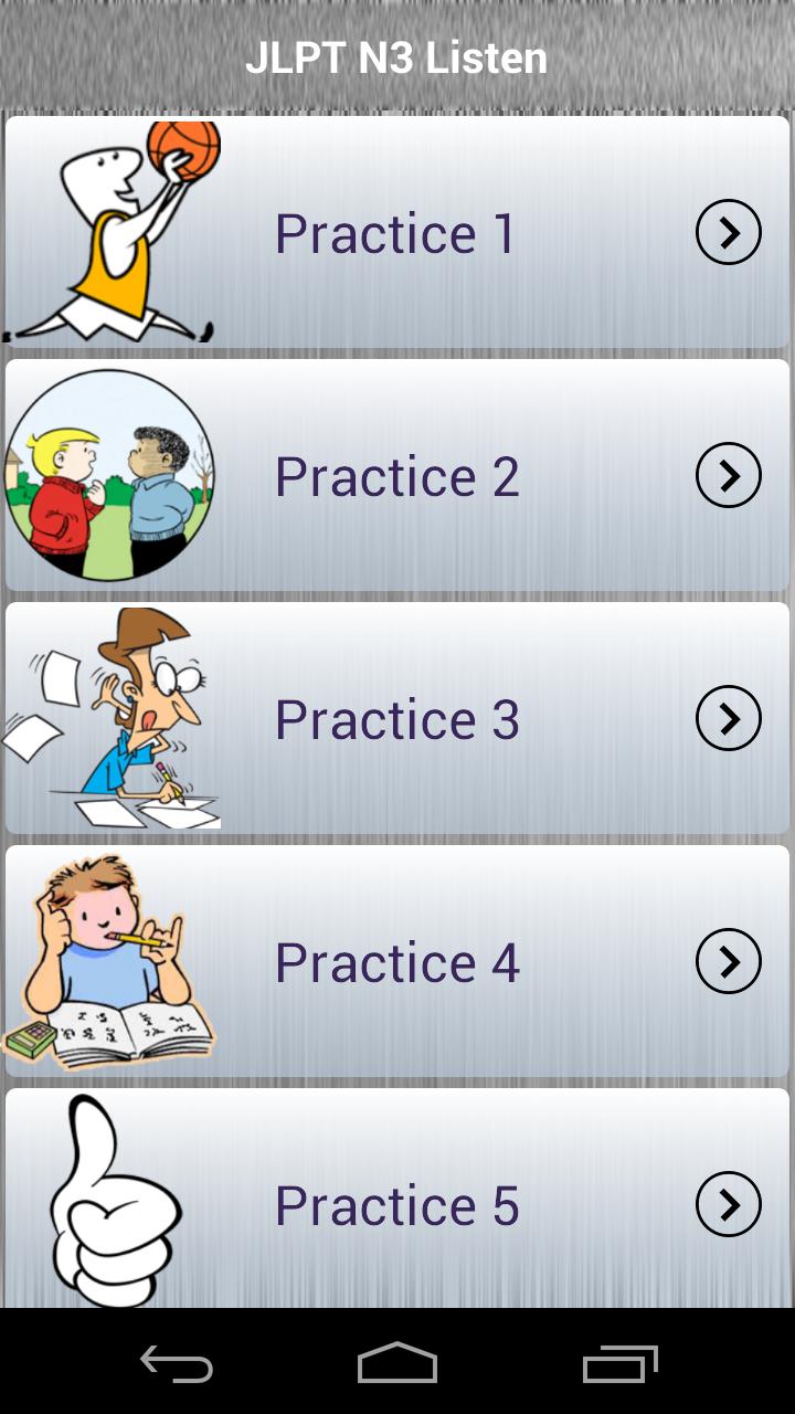 JLPT N3 Listening