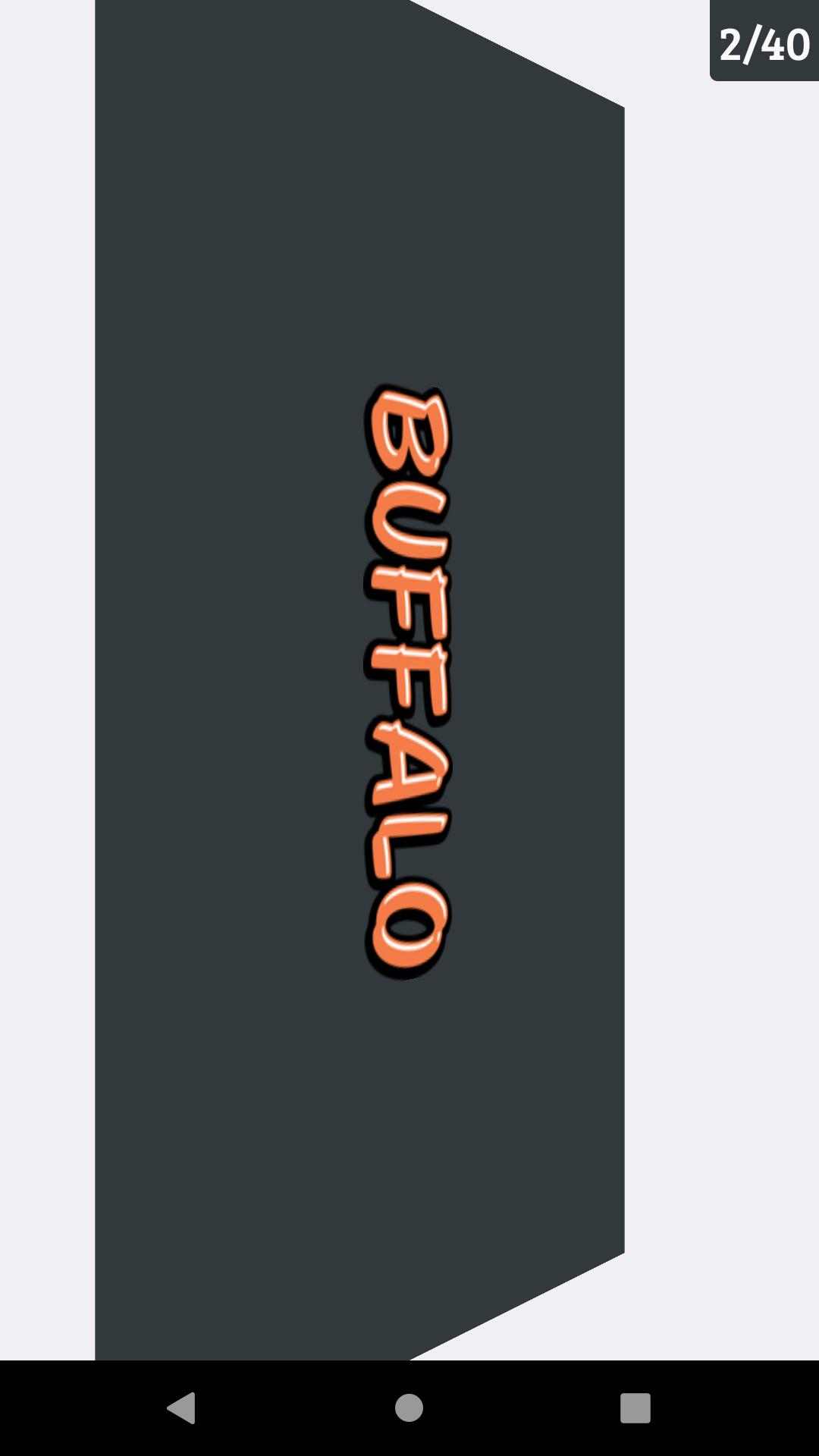 Buffalo - Juego de beber
