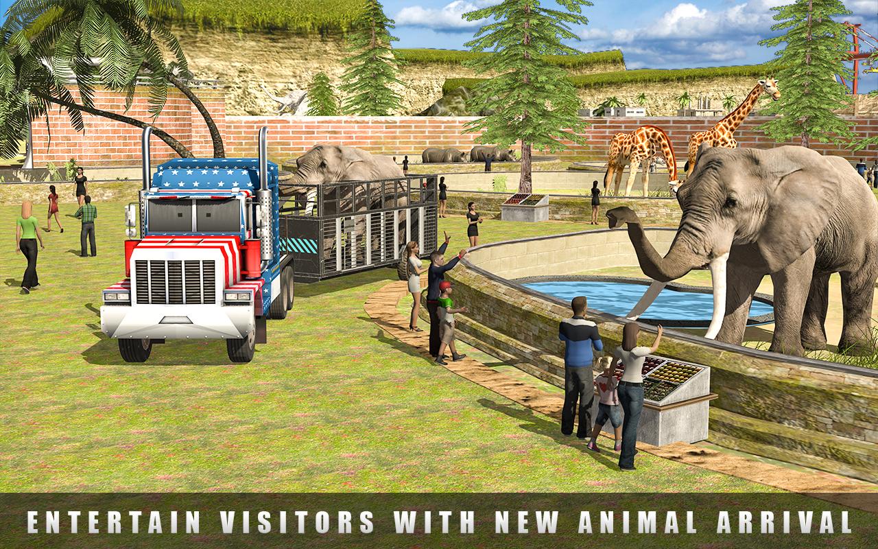 Zoo Animal Transporter Driving