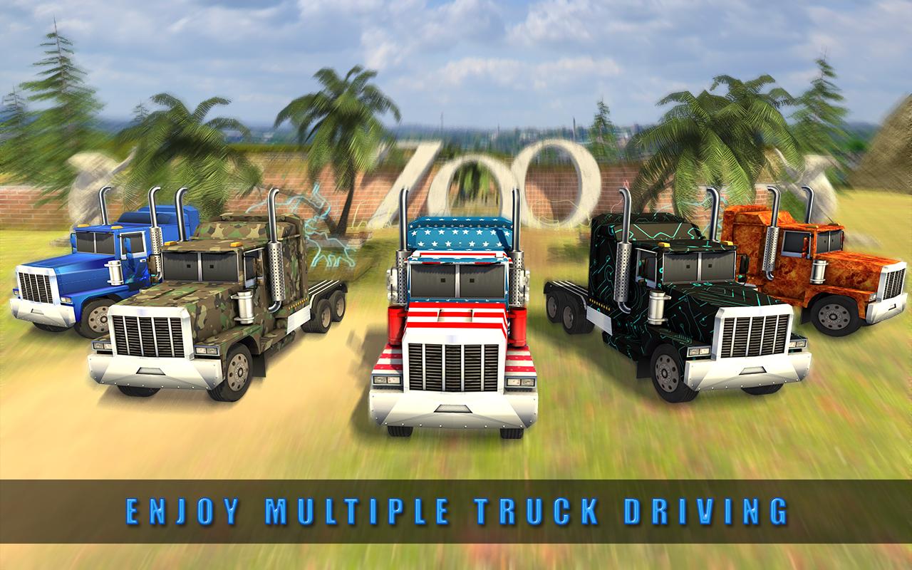 Zoo Animal Transporter Driving
