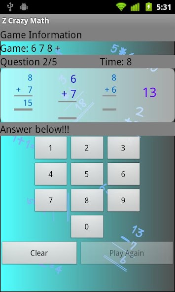 Z Crazy Math