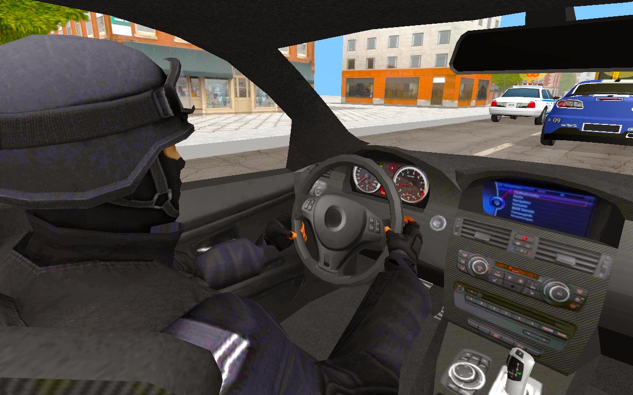 Police In Car