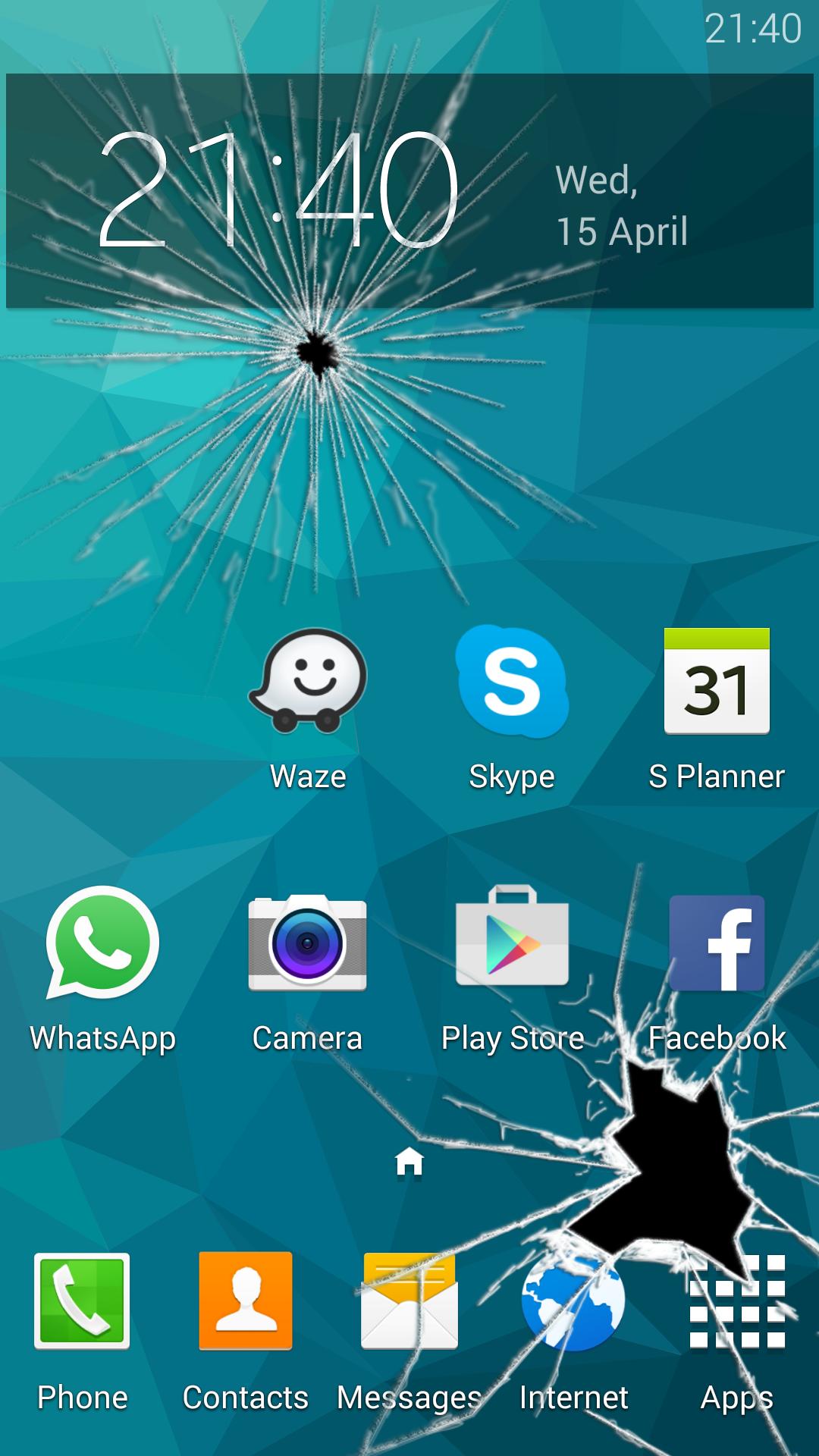 Broken Glass Screen