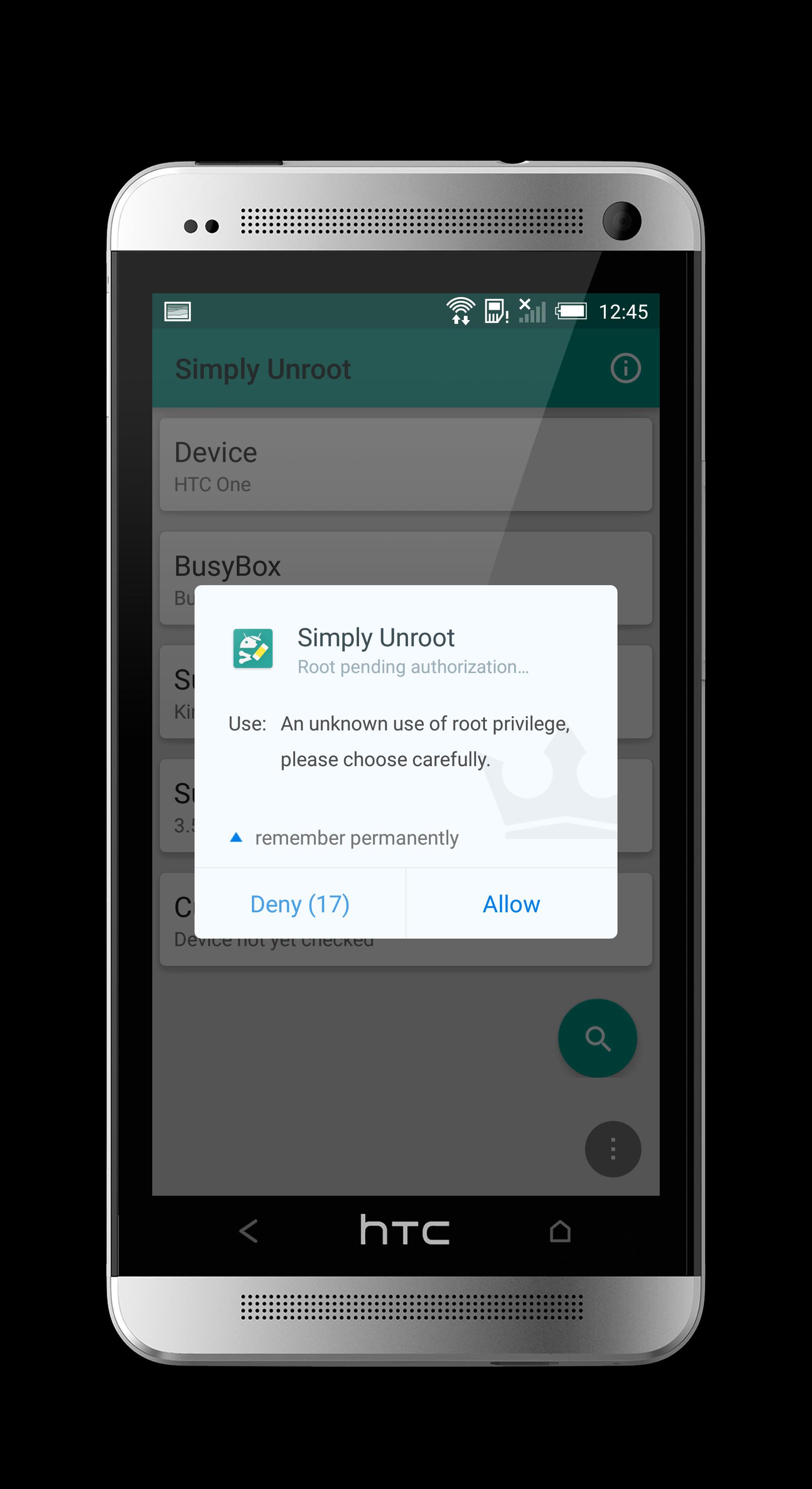 Simply Unroot