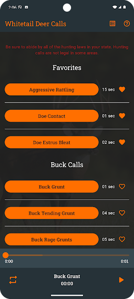 Whitetail Deer Calls