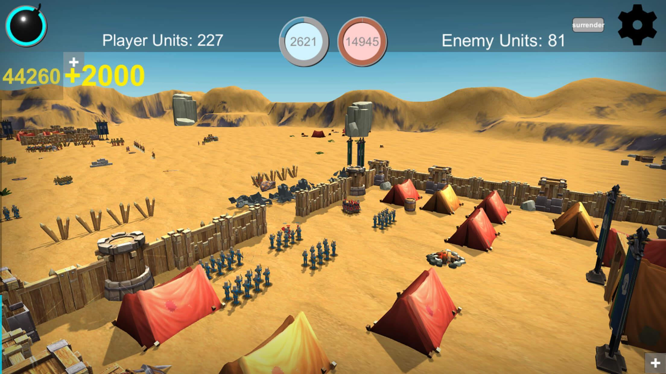 Epic battle simulator2: Medieval Castle War Online