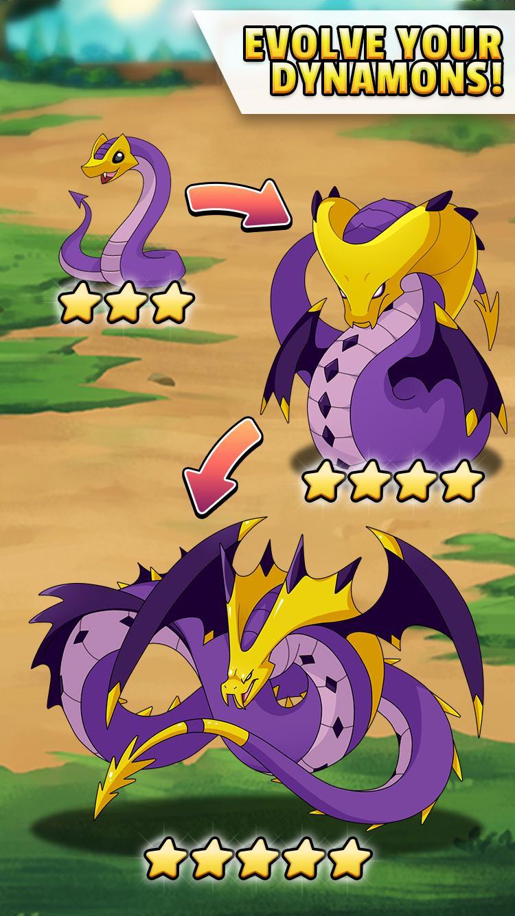 Dynamons Evolution