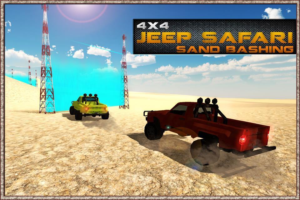 4x4 Jeep Safari Sand Bashing