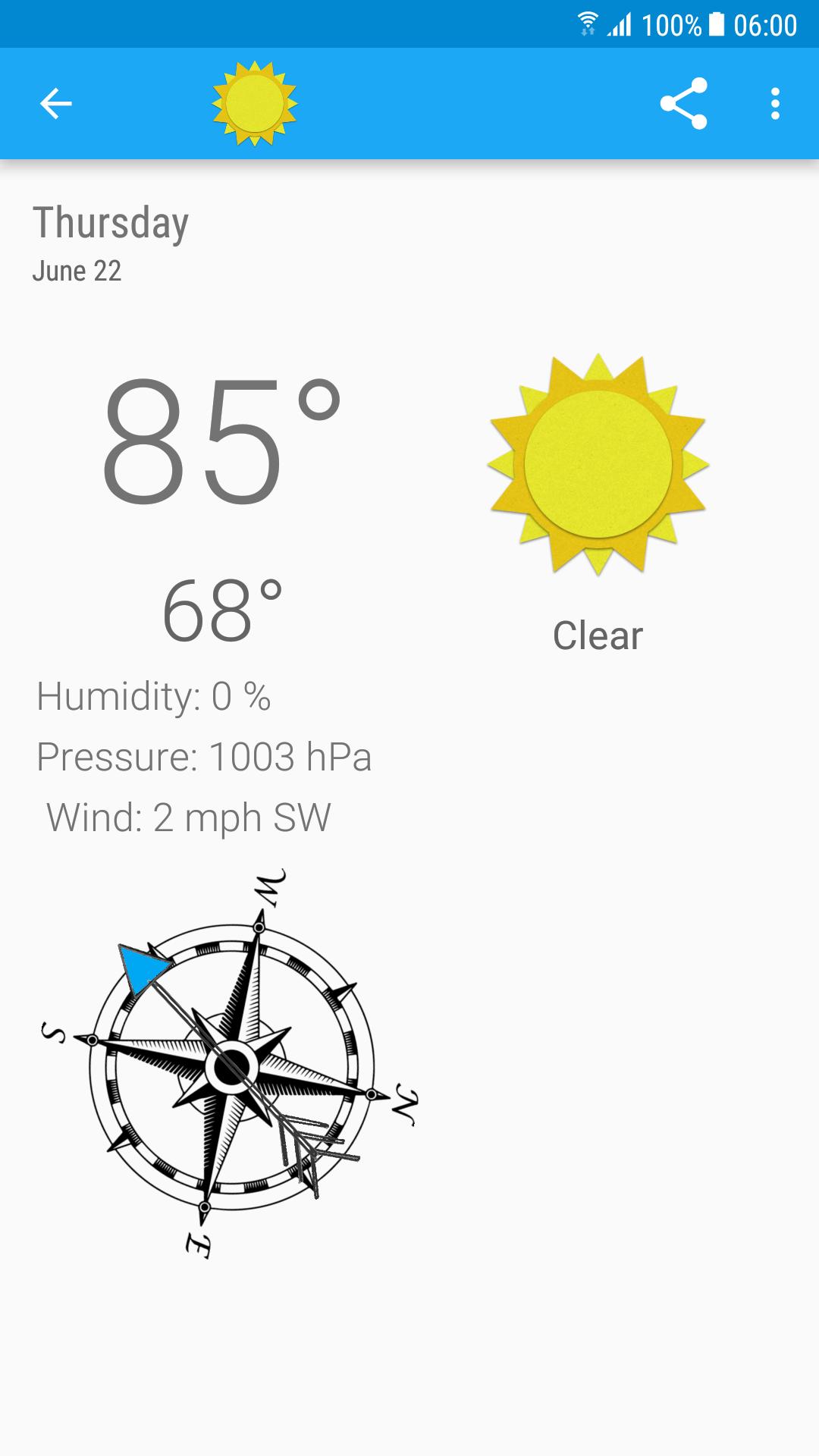 Sunshine Weather