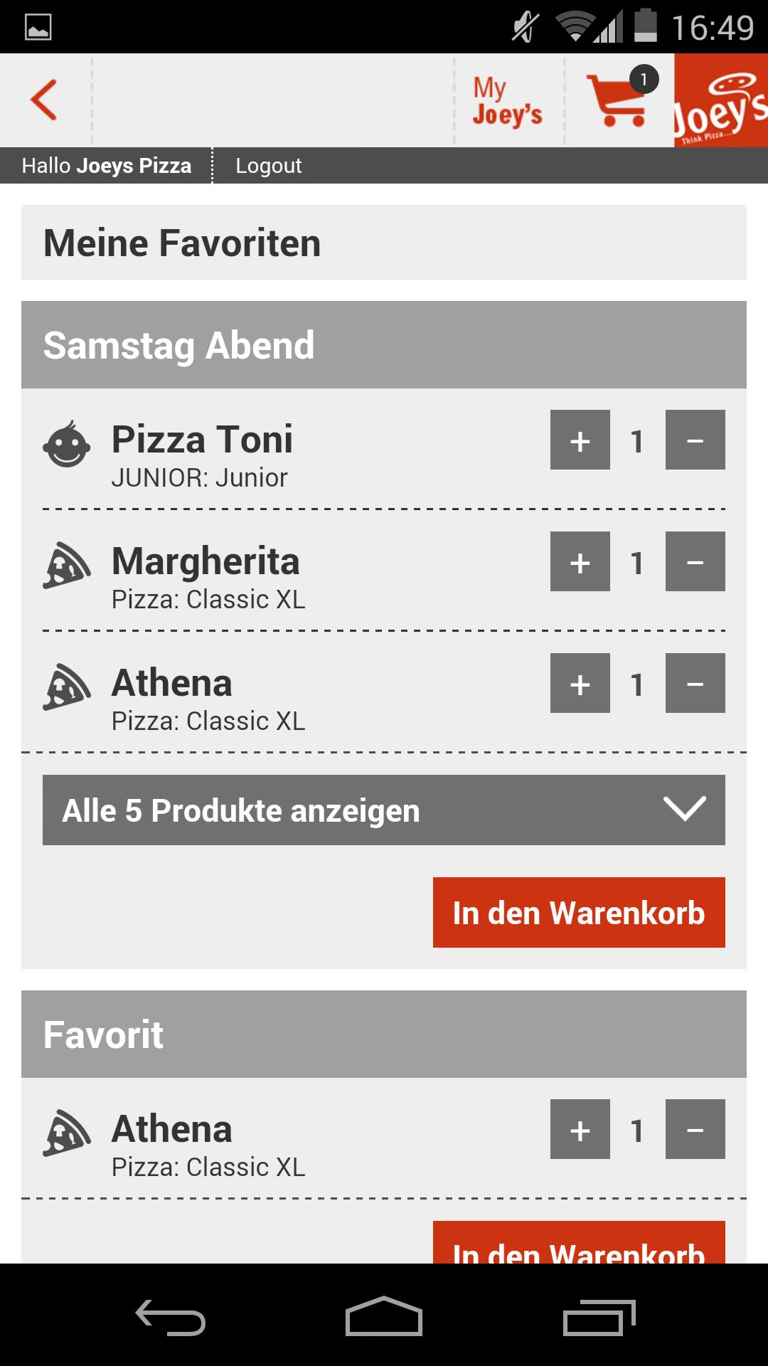 Joey's Pizza