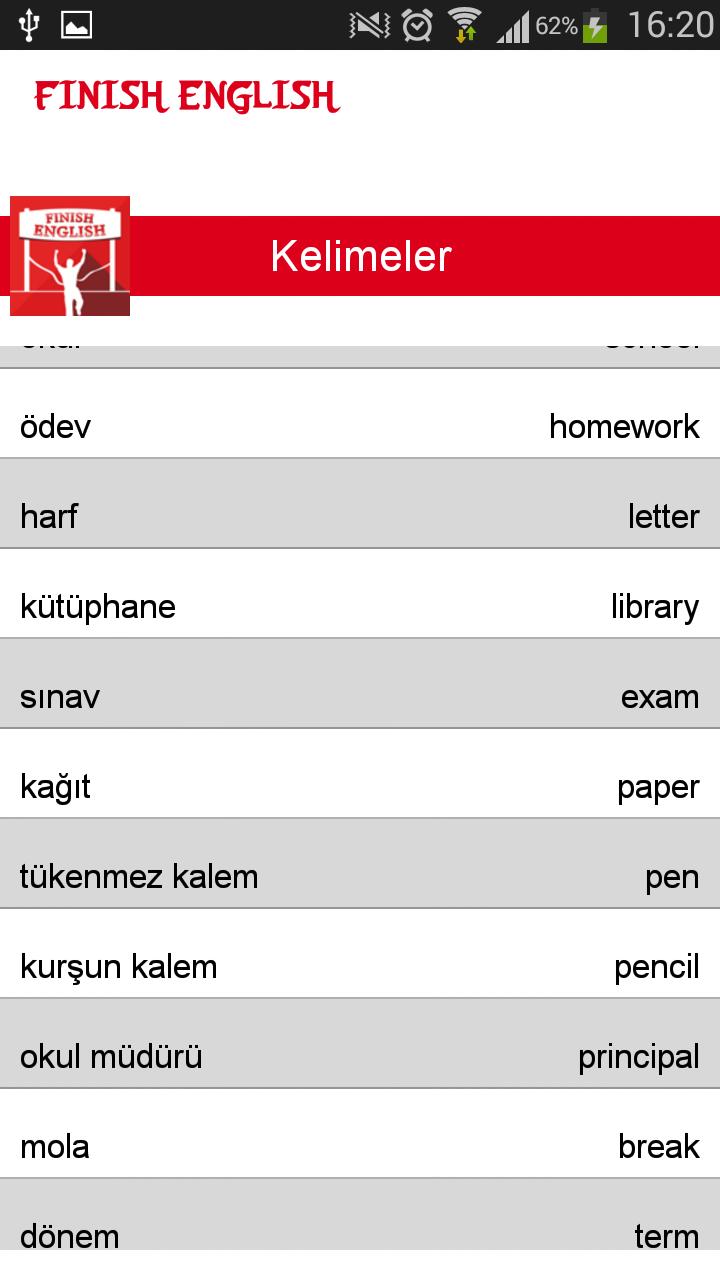 Finish English Lite