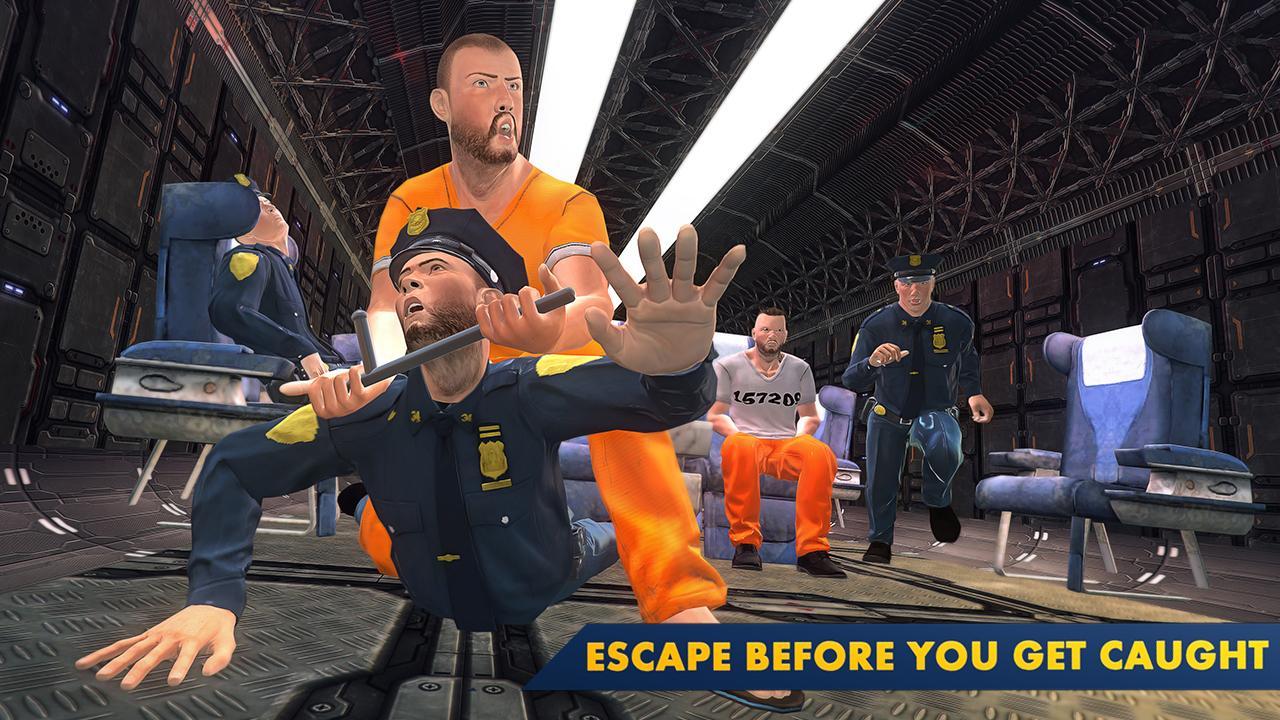 Prison Escape Police Airplane