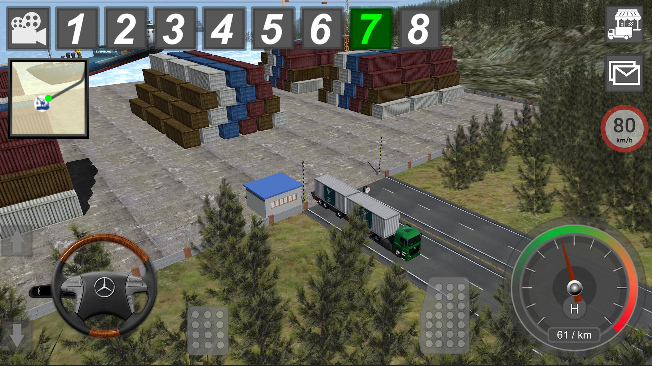 Mercedes Benz Truck Simulator