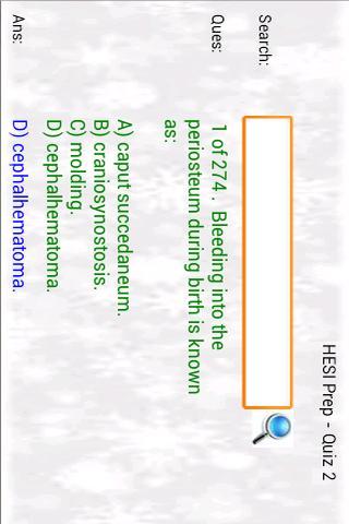 HESI Prep - Quiz 2