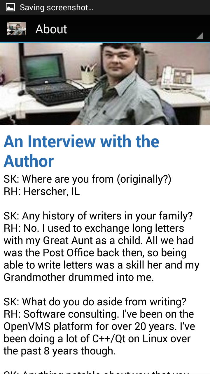 Author Roland Hughes