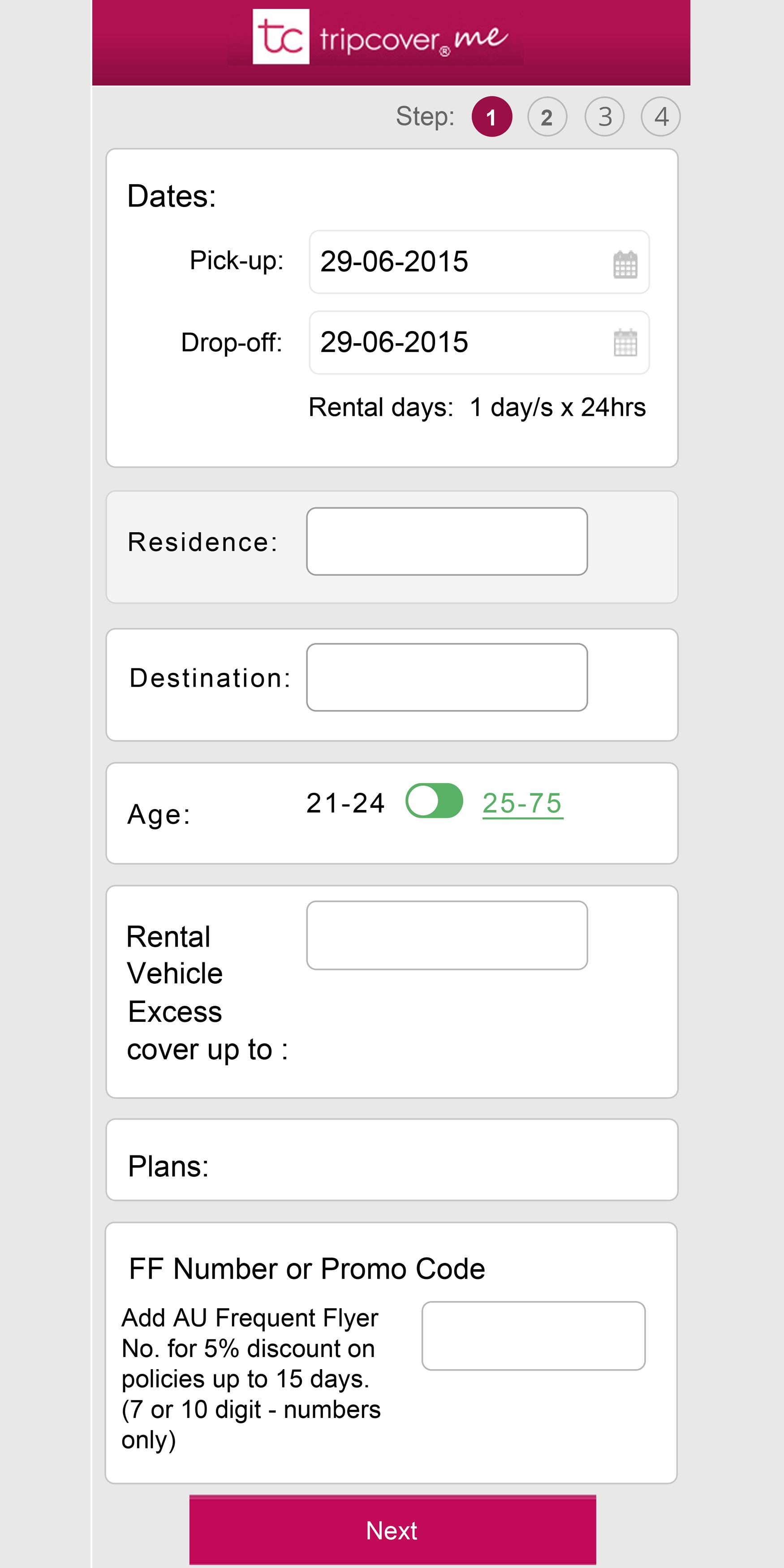 Tripcover