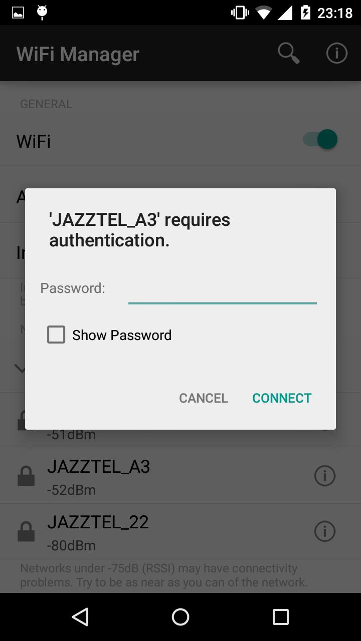WiFi Manager