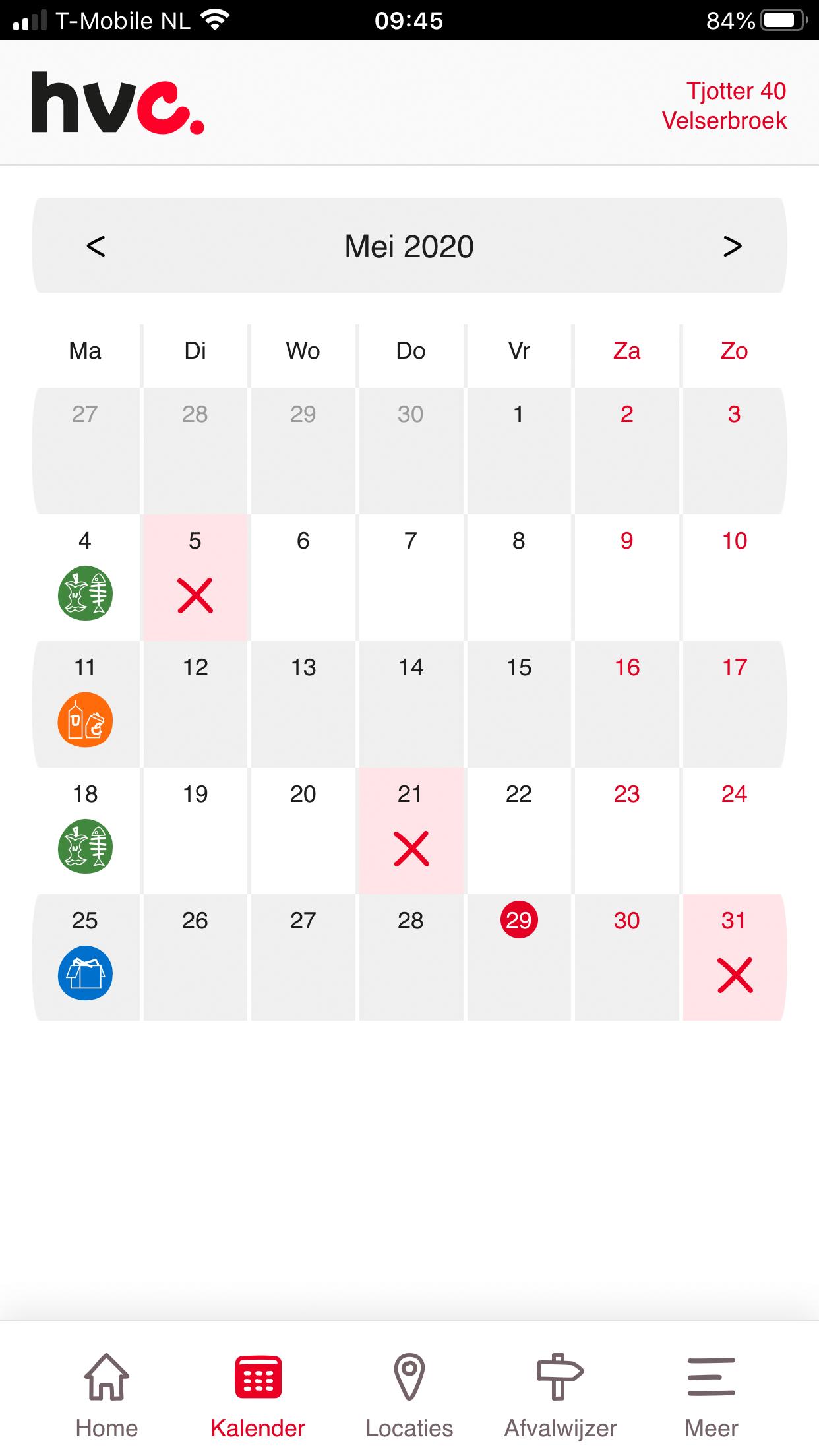 HVC Afvalkalender