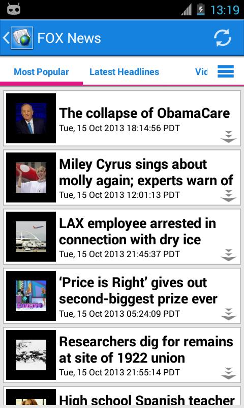 World News Reader