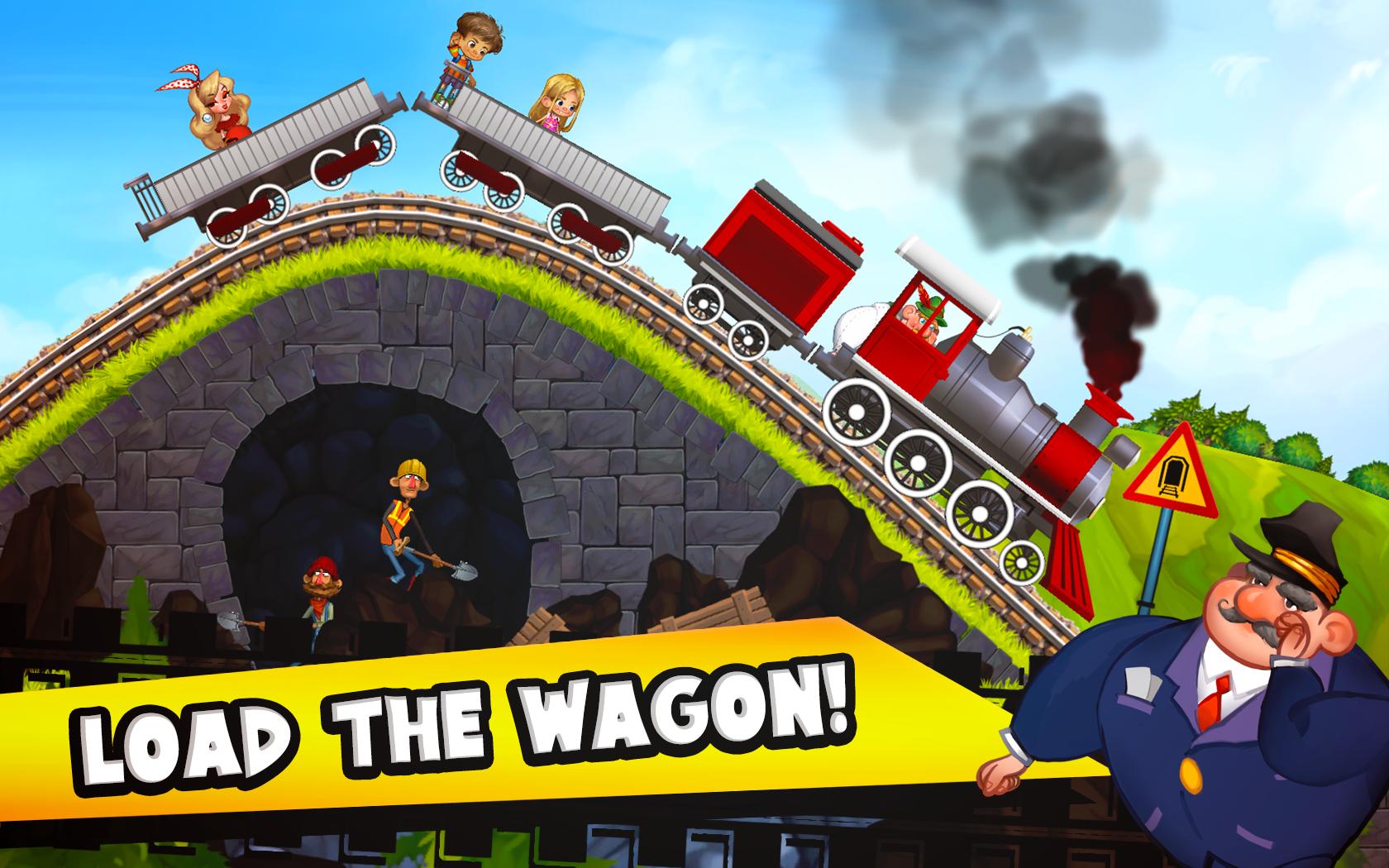 Fun Kids Train Racing Games