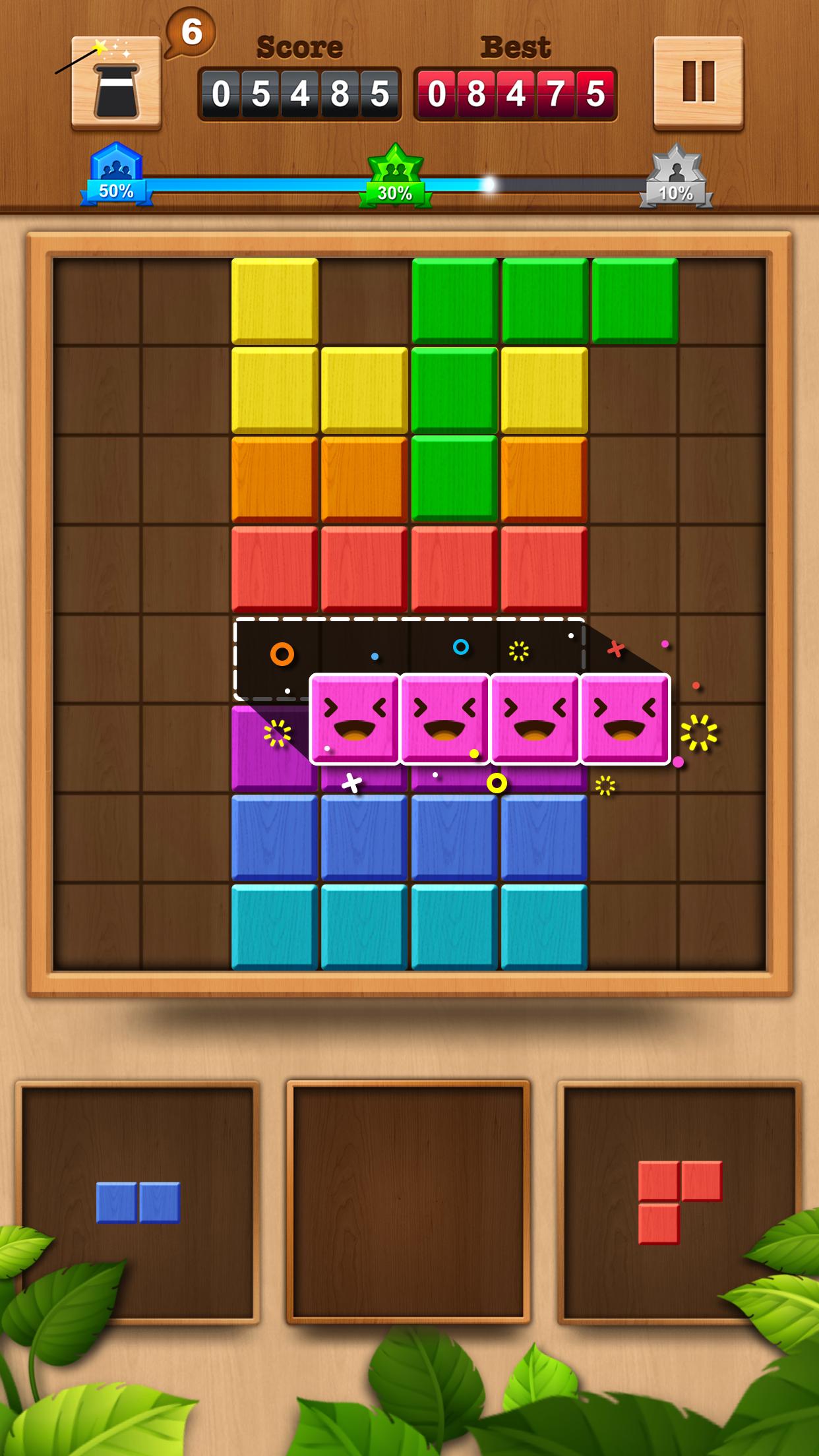 Wood Color Block
