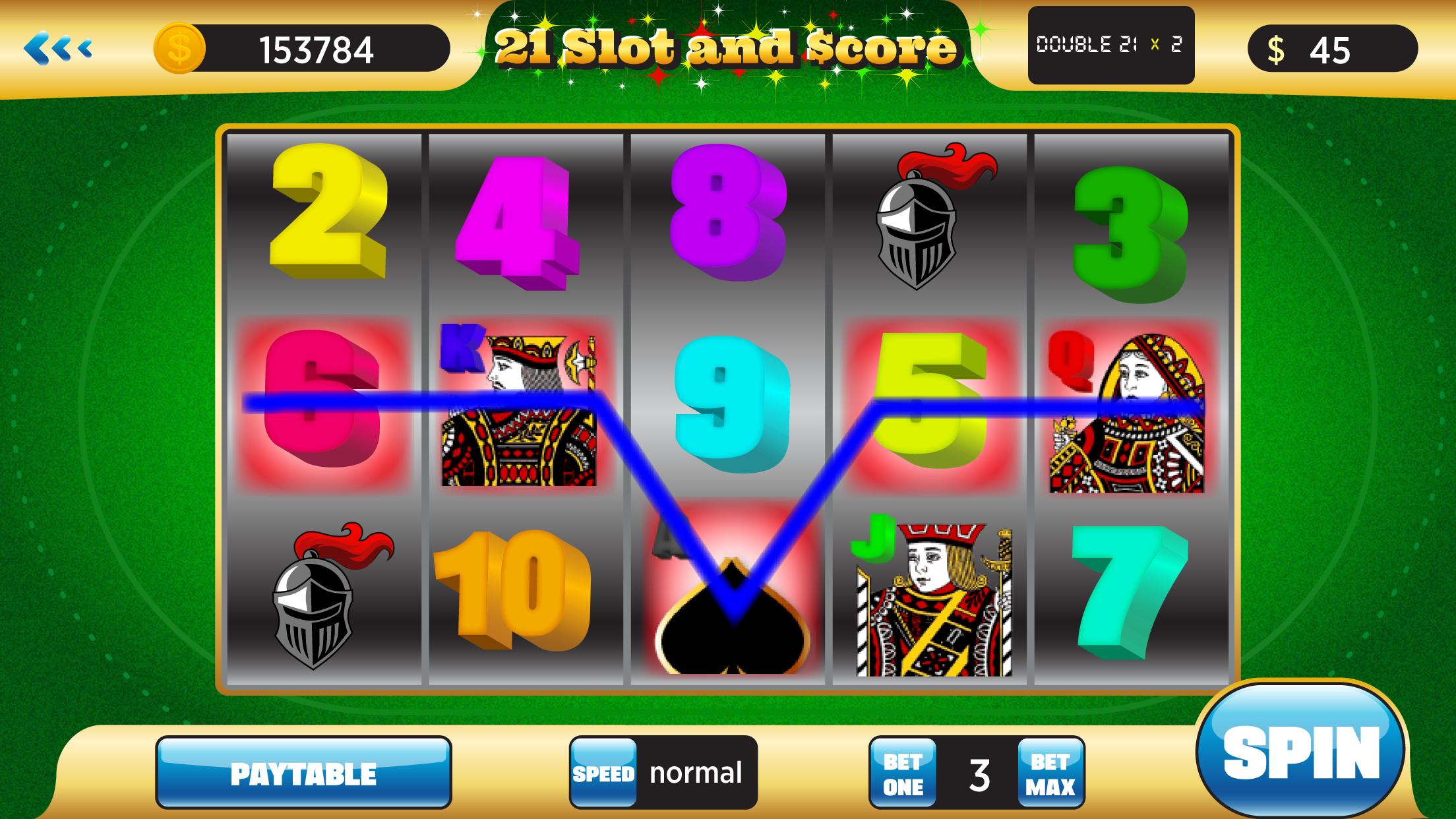 21 Slot And Score