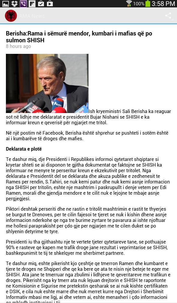 Albanian News
