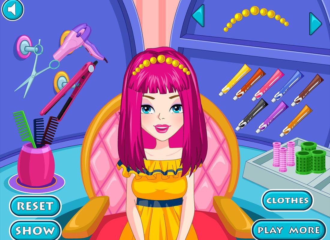 Hairdresser Game On Vacation