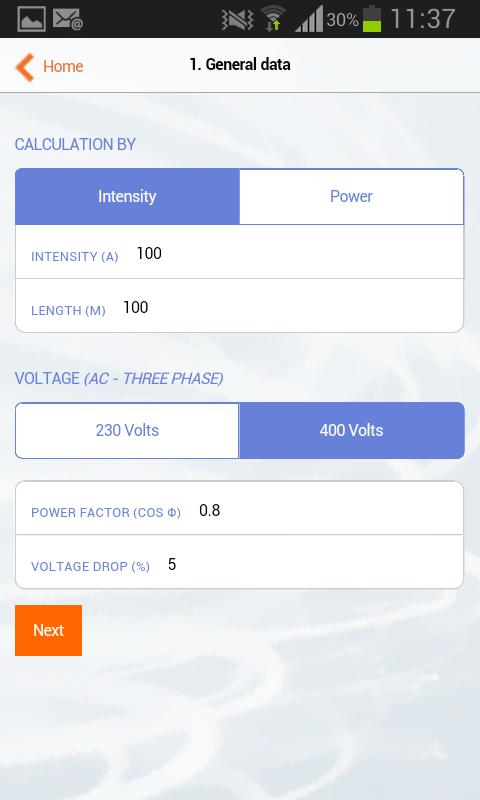 Nexans EASYCALC