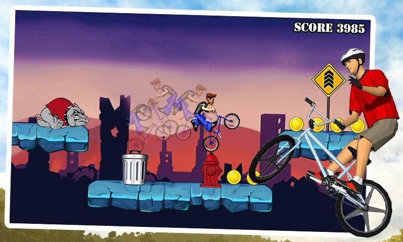 BMX Action Bike